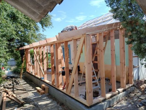 Реконструкция крыши и кровли, пристройка к дому