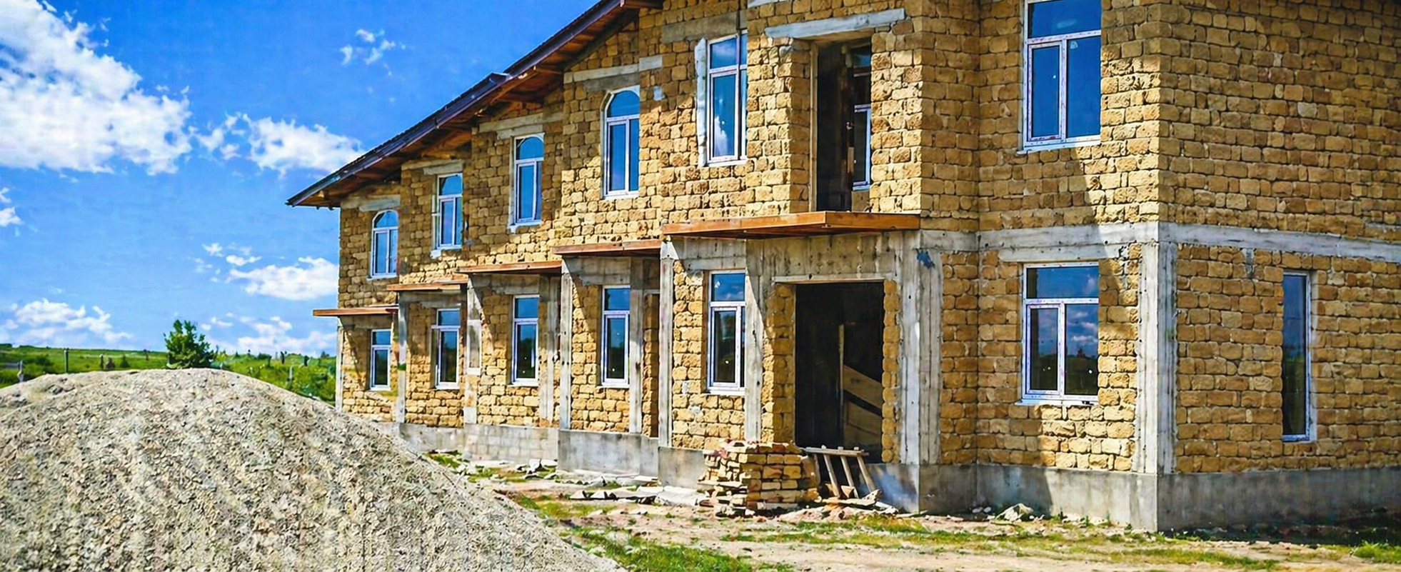 Строительство домов из ракушечника в Крыму Строительство домов из ракушечника в Крыму